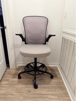 Ergonomic Drafting Chair, Tall Office Chair