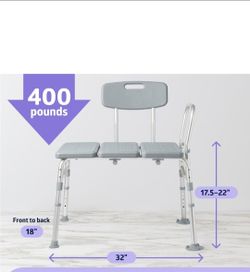 Transfer Bench for Bathtubs and Showe