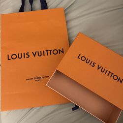 Louis Vuitton Scarf Box & Bag 