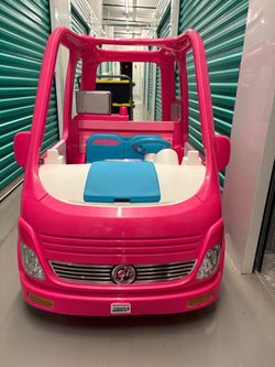 Power Wheels Barbie Dream Camper Ride-On
