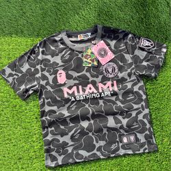 Bape X Inter Miami Tee