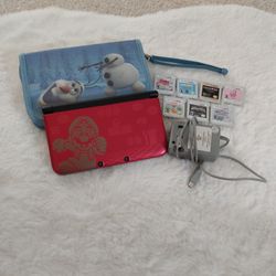 Limited Edition Nintendo 3DS XL with Charger and Games