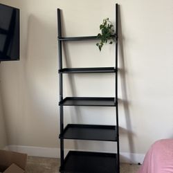 Black Ladder Shelf