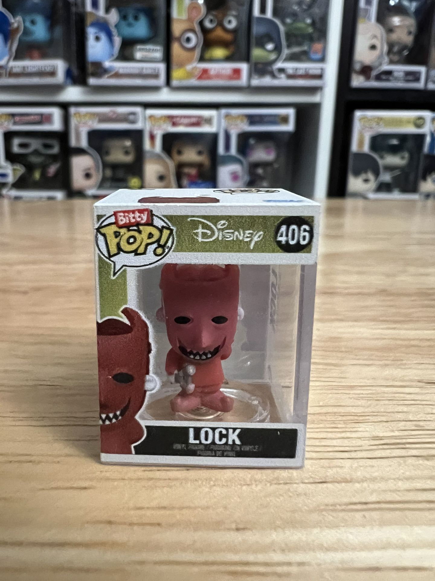 BITTY Lock Funko Pop #407 Disney Nightmare Before Christmas NBC Movies Halloween