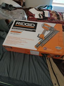 RIDGID 3 1/2" Round Head Framing Nailer