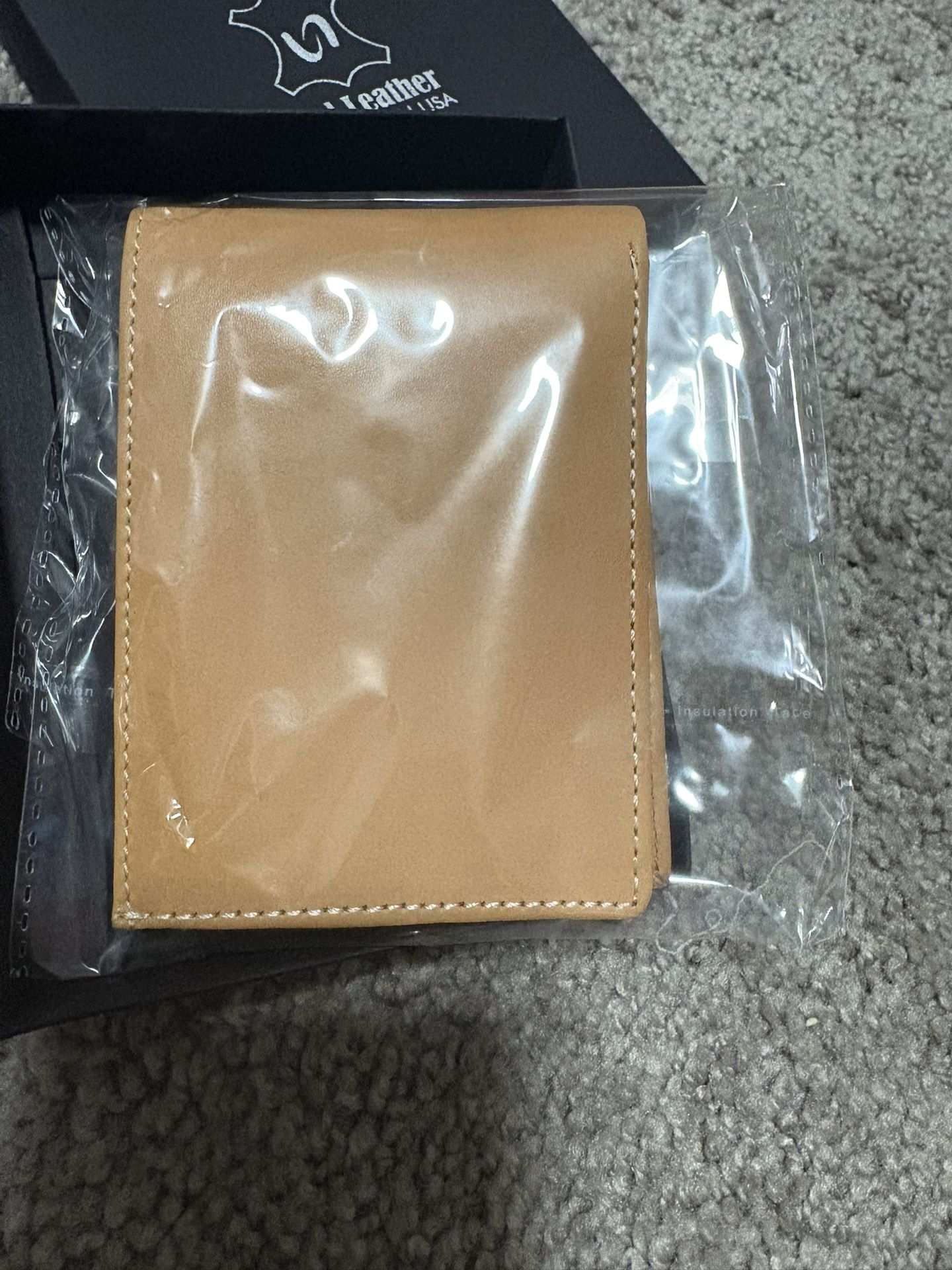 Real Leather Bi Folded Wallet