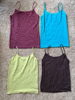 Set of 4 Ann Taylor tank top camisoles Small