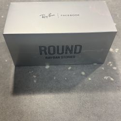 Ray Ban Stories Round Black Frame 