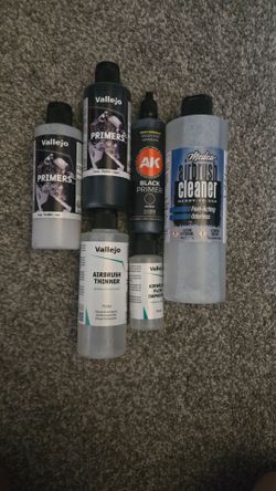 Vallejo paints, primers, etc.