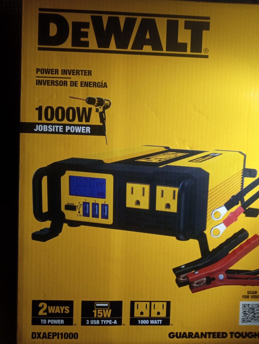 DeWalt 1000w Power Inverter