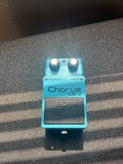 Boss CE-2 Made In Japan - Silver Screw Model