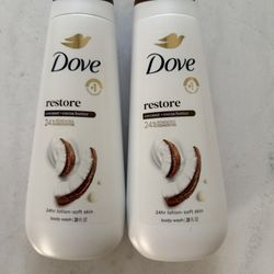 Dove Body Wash 20oz ( Coconut + Cocoa Butter)