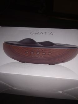 Gratia Aroma Therapy Diffuser With Bluetooth Speaker