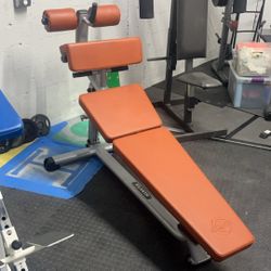 Atlantis Decline Ab Bench and Leg Raise Combo