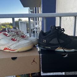 Jordan V Bundle – Size 9.5 (2 Pairs) CNY & WINGS