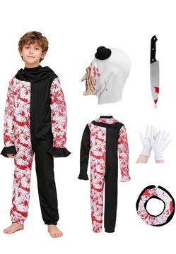 Terrifier Art the Clown Kids Costume size 4-5