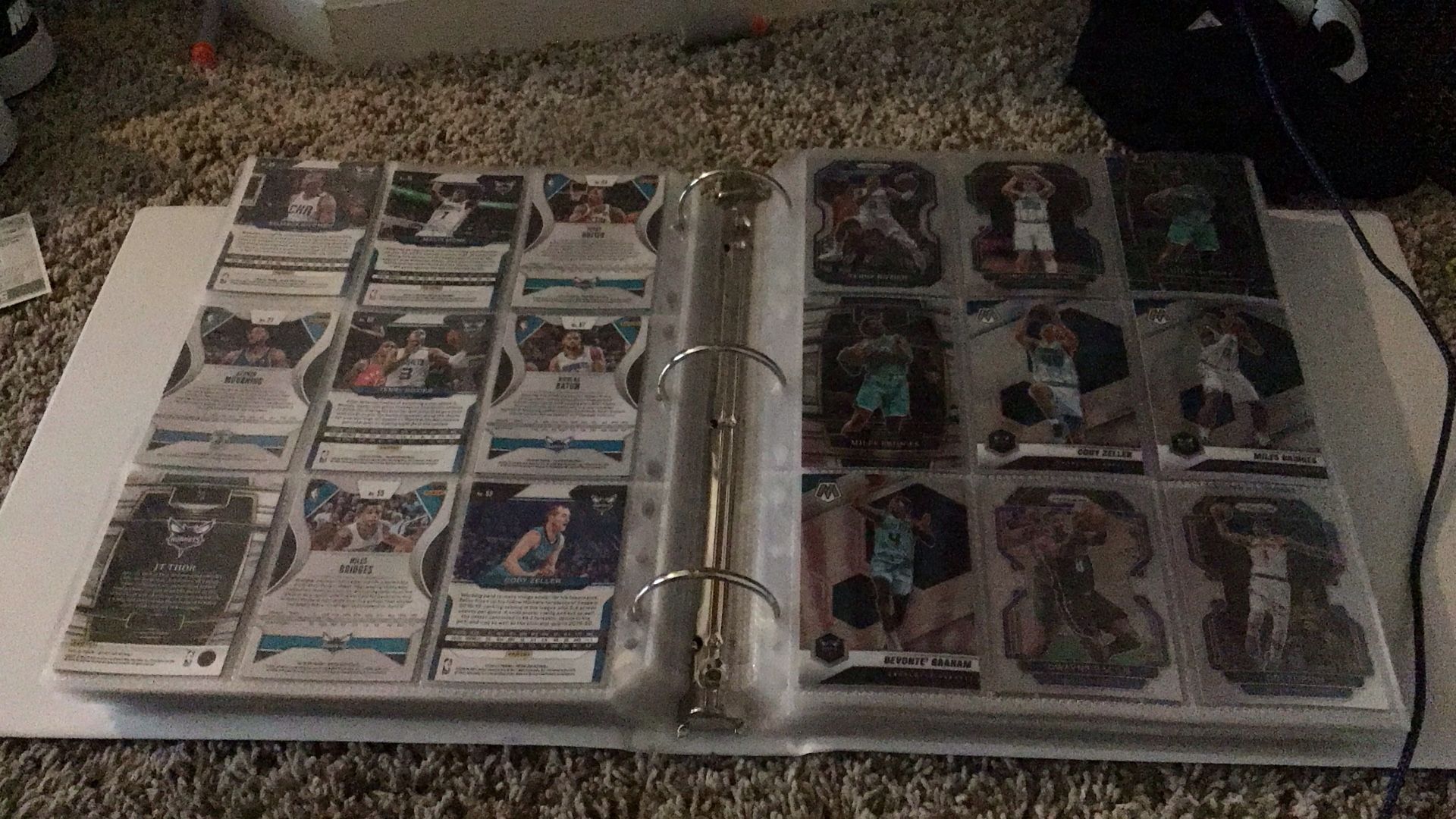 Basketball Cards With Binder!