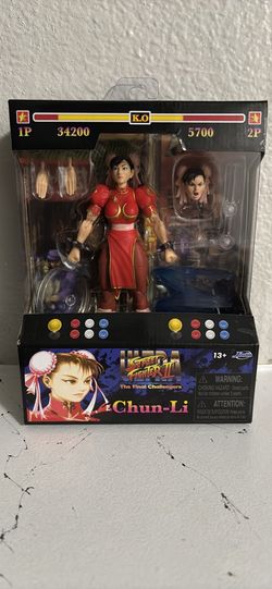 Jada Toys Ultra Street Fighter II Chun-Li Action Figure - New