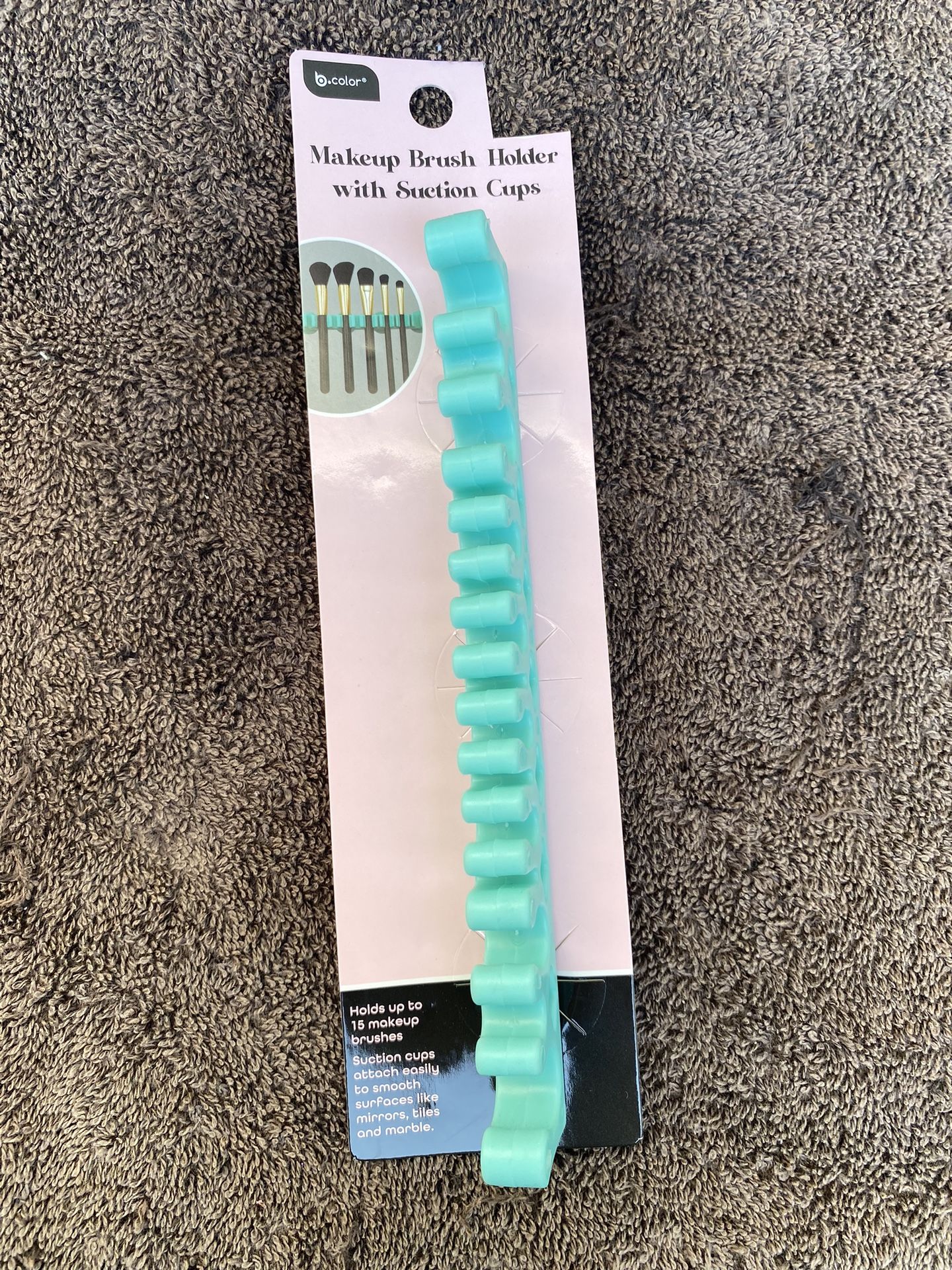 Makeup Brush Holder With Suction Cups