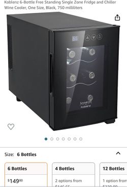 Koolatron 6 Bottle Wine Cellar