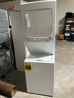 Brand New / Never Used GE  Stacked Washer & Dryer Set
