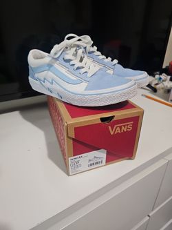Kids Vans - Size 3 - Light Blue