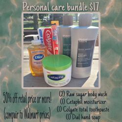 Small Men's Personal Care Bundle 