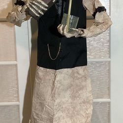 6ft Grave And Bones Animated LED Dean The Deathologist