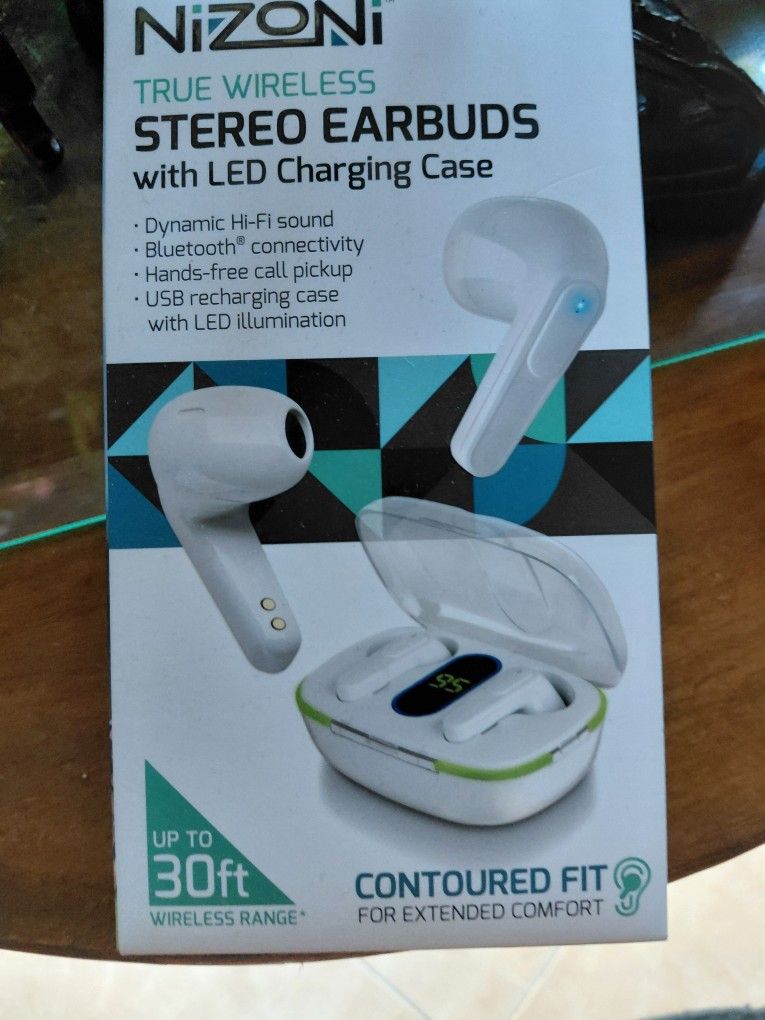 Nizoni Wireless Stereo Earbugs.