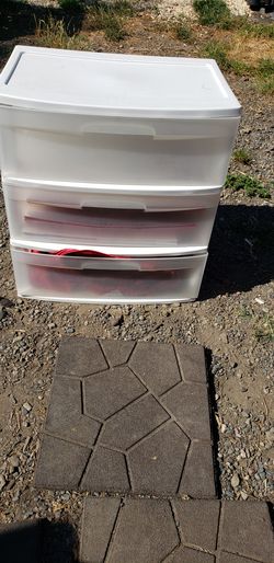 3 Drawer Sterile Cabinet w/ Christmas