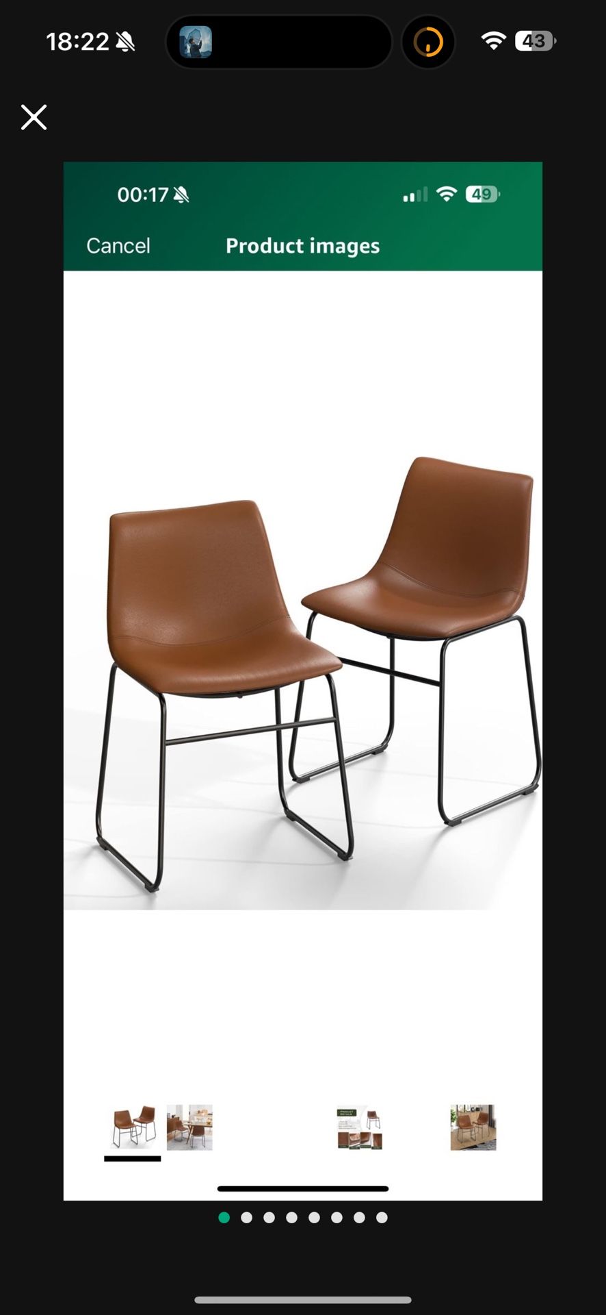 Dining Chairs Set of 2