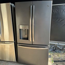 Ge Slate Fridge Everything Works Great 2 Months Warranty Located At 📍5413 U.s 92 Plant City Fl📌