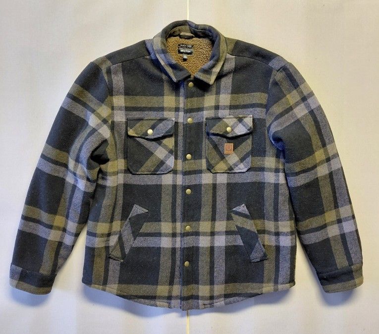 Brixton - Durham Lined Black/Charcoal/Desert Palm - Jacket Preowned Size XL