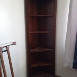 Corner Shelf Cherry Wood 