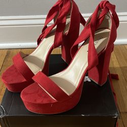 Red Heels Fashin Nova Size 10