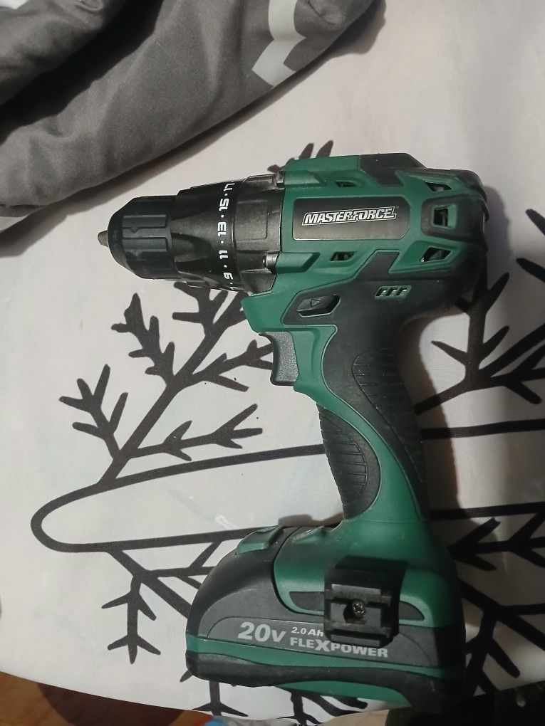 20v Master Force Drill