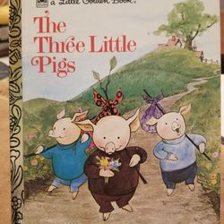 Little Golden Book ~ The Three Little Pigs ~ 1973