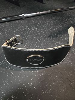 Weightlifting Leather Belt