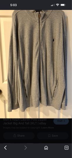 Ralph Lauren polo jacket size 4xlt in good condition