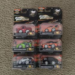 Jada Fast & Furious 25 years Small Blocks 1/43 Full Set Of 6