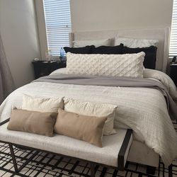 YEAR OLD KING SIZE BED FRAME