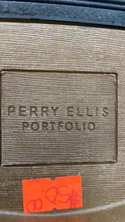 Size 13 Perry Ellis Portfolio leather shoes