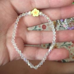 Yellow Flower Bracelet 