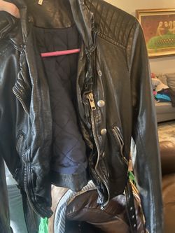 Free People Leather Jacket