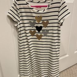 Girls Heart Dress Size 6 New Without Tags