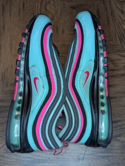 Nike Air Max 97 Hyper Turquoise South Beach CU4877-300 Men's Size 8.5