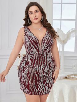 Glitter Sequin bodycon Dress