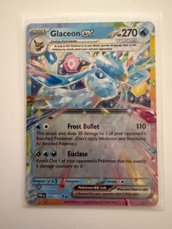 Pokemon Glaceon eX