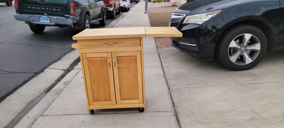 Kitchen island kart