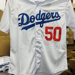 LOS ANGELES DODGERS JERSEY SHIRT #50 Mookie Betts  SIZE XL * BRAND NEW*